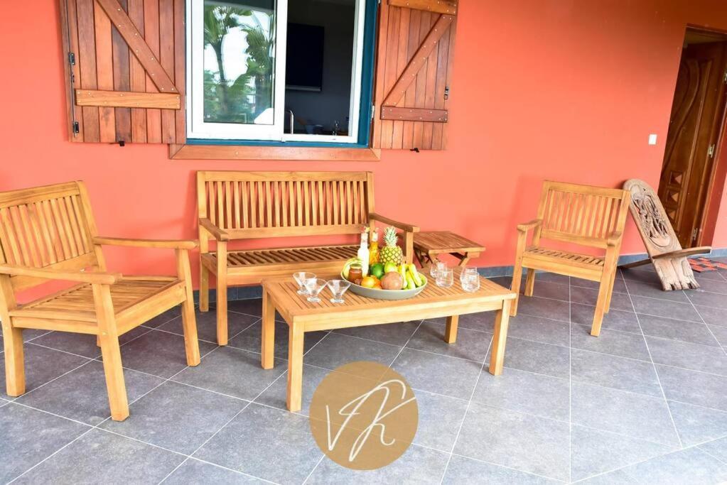 Villa La Kahina Guadeloupe Vieux-Habitants Esterno foto