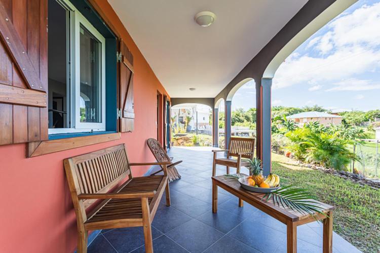 Villa La Kahina Guadeloupe Vieux-Habitants Esterno foto